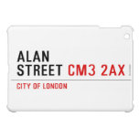 Alan  Street  iPad Mini Cases