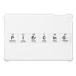 piercing  iPad Mini Cases