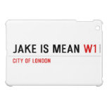 Jake is mean  iPad Mini Cases