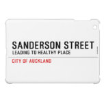SANDERSON STREET  iPad Mini Cases