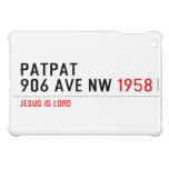 Patpat 906 ave nw  iPad Mini Cases