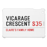 Vicarage Crescent  iPad Mini Cases