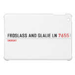 Froslass and glalie ln  iPad Mini Cases