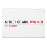Street of anil  iPad Mini Cases