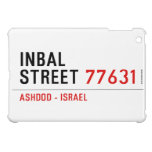 Inbal Street  iPad Mini Cases