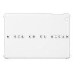 Be calm and do science  iPad Mini Cases