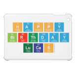 Happy
 Birthday
 Lucas  iPad Mini Cases