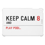 KEEP CALM  iPad Mini Cases