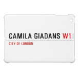 Camila Giadans  iPad Mini Cases