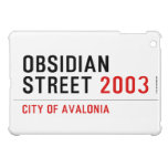Obsidian Street  iPad Mini Cases