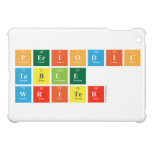 Periodic
 Table
 Writer  iPad Mini Cases