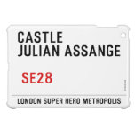 CASTLE  JULIAN ASSANGE    iPad Mini Cases