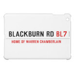 Blackburn Rd  iPad Mini Cases
