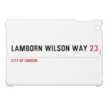 Lamborn Wilson Way  iPad Mini Cases