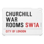 Churchill war rooms  iPad Mini Cases
