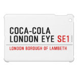 COCA-COLA LONDON EYE  iPad Mini Cases
