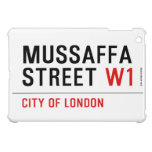 Mussaffa Street  iPad Mini Cases