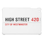 High Street  iPad Mini Cases