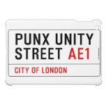 PuNX UNiTY Street  iPad Mini Cases