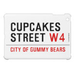 cupcakes Street  iPad Mini Cases