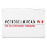 Portobello Road   iPad Mini Cases