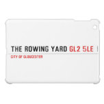 The rowing yard  iPad Mini Cases