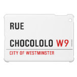 Rue  chocololo  iPad Mini Cases