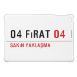 04 fırat  iPad Mini Cases