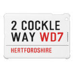 2 Cockle Way  iPad Mini Cases