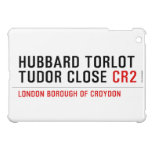 Hubbard Torlot Tudor Close  iPad Mini Cases