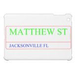 Matthew st  iPad Mini Cases