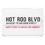 Hot Rod Blvd  iPad Mini Cases