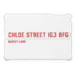 chloe Street  iPad Mini Cases