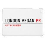 London vegan  iPad Mini Cases