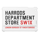 HARRODS DEPARTMENT STORE  iPad Mini Cases