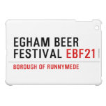 EGHAM BEER FESTIVAL  iPad Mini Cases