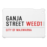 Ganja Street  iPad Mini Cases