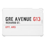 GRE AVENUE  iPad Mini Cases