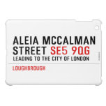 Aleia Mccalman Street  iPad Mini Cases