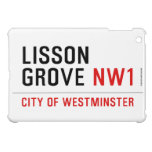Lisson grove  iPad Mini Cases
