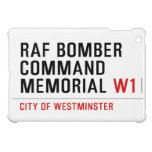 raf bomber command memorial  iPad Mini Cases