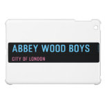 abbey wood boys   iPad Mini Cases