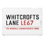 whitcrofts lane  iPad Mini Cases