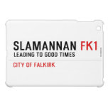 Slamannan  iPad Mini Cases