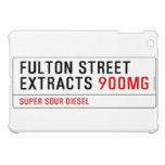 Fulton street Extracts  iPad Mini Cases