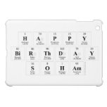 Happy
 Birthday
 Soham  iPad Mini Cases