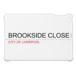 brookside close  iPad Mini Cases