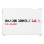 BRANDON CONNELLY  iPad Mini Cases