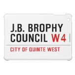 J.B. BROPHY COUNCIL  iPad Mini Cases