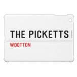 the picketts  iPad Mini Cases